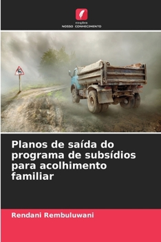 Paperback Planos de saída do programa de subsídios para acolhimento familiar [Portuguese] Book