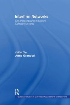 Hardcover Interfirm Networks: Organization and Industrial Competitiveness Book
