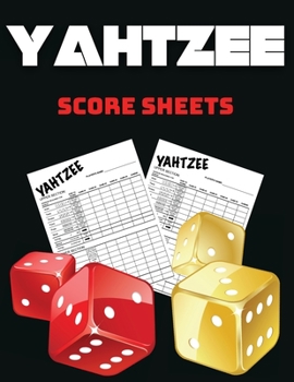 Yahtzee Score Sheets: 100 Large Yahtzee Score Pads, Amazing Score Pads for Scorekeeping, Large Format 8.5" x 11" Yahtzee Score Cards