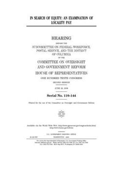 In search of equity  : an examination of locality pay