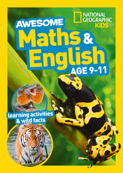 Paperback Awesome Maths and English Age 9-11 Book