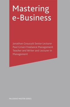 Paperback Mastering E-Business Book