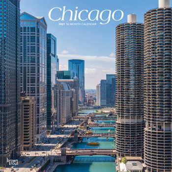 Calendar Chicago 2021 Square Book