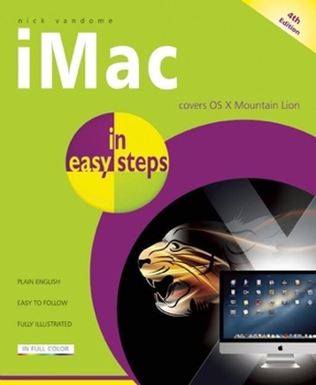 Paperback iMac in Easy Steps Book