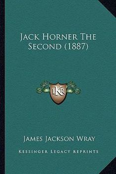 Paperback Jack Horner The Second (1887) Book