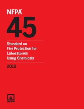 Paperback NFPA 45, Standard on Fire Protection for Laboratories Using Chemicals 2019 ed. Book