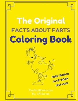 Paperback The Original Facts About Farts Coloring Book