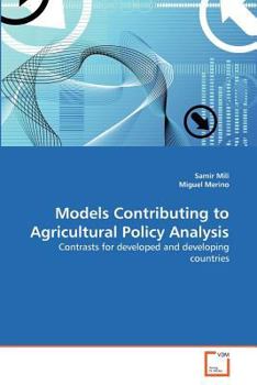 Paperback Models Contributing to Agricultural Policy Analysis Book