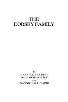 Paperback Dorsey Family Book