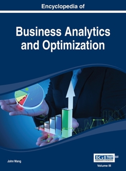 Hardcover Encyclopedia of Business Analytics and Optimization Vol 3 Book