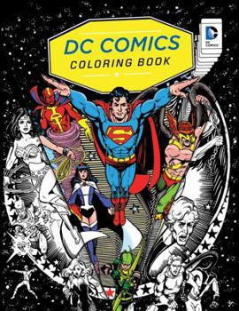 Paperback DC Comics Coloring Book