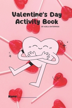 Paperback Kids Valentines Day Fun Activity Book