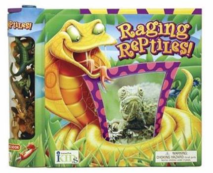 Hardcover Groovy Tube Books: Raging Reptiles! Book