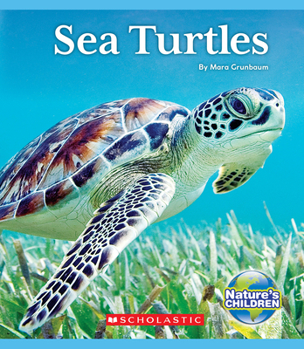 Hardcover Sea Turtles (Nature's Children) Book