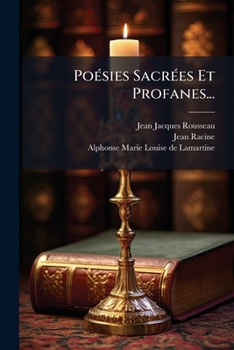 Paperback Poésies Sacrées Et Profanes... [French] Book