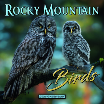 Misc. 2026 Rocky Mountain Birds Wall Calendar Book