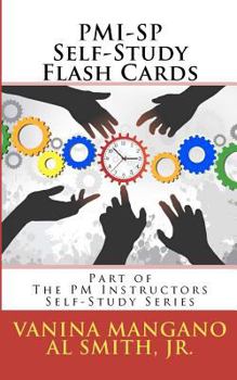 Paperback PMI-SP Self-Study Flash Cards: Part of The PM Instructors Self-Study Series Book