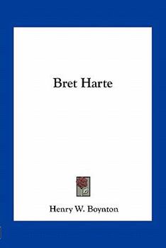 Paperback Bret Harte Book