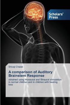Paperback A comparison of Auditory Brainstem Response Book