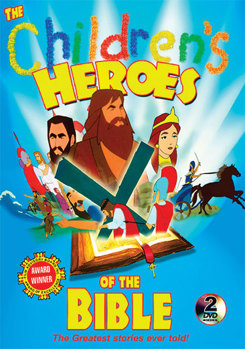 DVD Children's Heroes Of The Bible Book