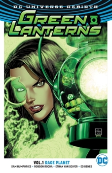 Paperback Green Lanterns, Volume 1: Rage Planet (Rebirth) Book