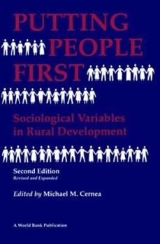 Hardcover Putting People First: Sociological Variables in Rural Development Book