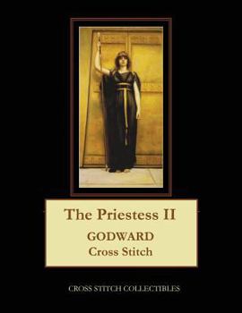Paperback The Priestess II: J.W. Godward Cross Stitch Pattern [Large Print] Book