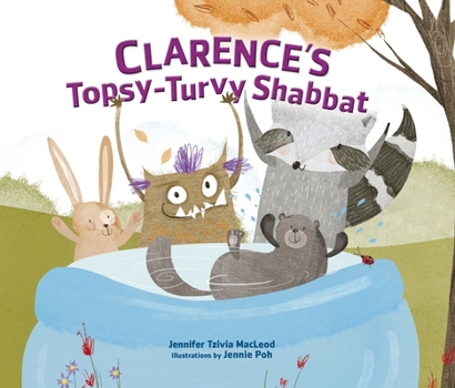 Paperback Clarence's Topsy-Turvy Shabbat Book