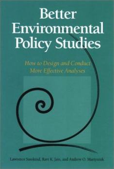 Paperback Better Environmental Policy Studies Book
