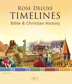 Spiral-bound Rose Deluxe Timelines: Bible and Christian History Book