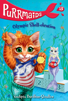 Library Binding Purrmaids #15: Olympic Shell-Ebration Book