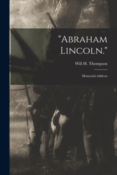 Paperback "Abraham Lincoln.": Memorial Address Book