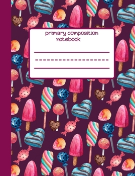 Paperback lillipops: Perfect Gift For Sweets Lovers, 120 Pages Blank Lined Notebook With Custom Soft Cover, 6 x 9, Ideal For Notes, Office, Book