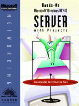 Paperback Hands-on Microsoft Windows Nt 4.0 Server, By Palmer. Book