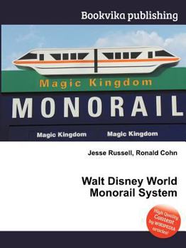 Paperback Walt Disney World Monorail System Book