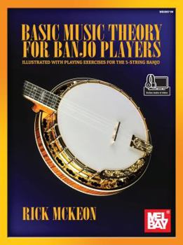 Paperback Basic Music Theory for Banjo Players Book