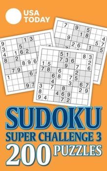 Paperback USA Today Sudoku Super Challenge 3 Book