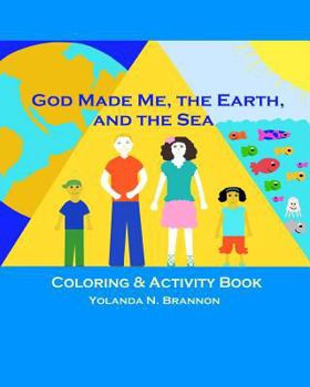 Paperback God Made Me, the Earth, and the Sea Coloring & Activity Book