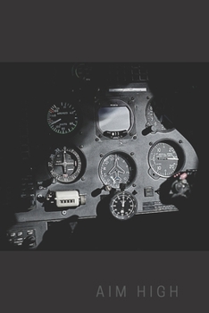 Airplane Aim High Collection Travel Lined Journal, Volume 2, College Ruled Notebook, Softcover Writing Notepad Gift, 120 Pages