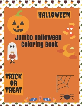 Paperback Jumbo Halloween Coloring Book