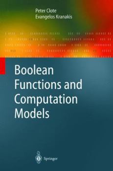 Paperback Boolean Functions and Computation Models Book