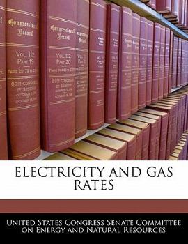 Paperback Electricity and Gas Rates Book