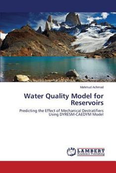 Paperback Water Quality Model for Reservoirs Book
