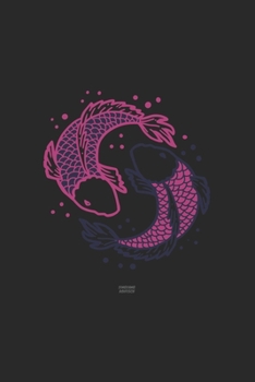 Ying-Yang Koikarpfen: ANGLER NOTIZBUCH / NOTIZHEFT  A5 (6x9 inch) 120 Seiten liniert für Koi Fisch, Japan Fans, Yoga Tätowierte Sammler und Züchter | ... Fans, Fischer Aquariumbesitz (German Edition)