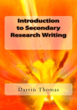 Paperback Introduction to Secondary Research Writing Book