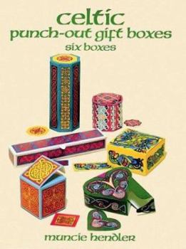 Paperback Celtic Punch-Out Gift Boxes: Six Designs Book