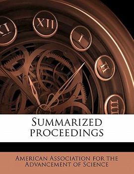 Paperback Summarized Proceedings Volume 36 Book