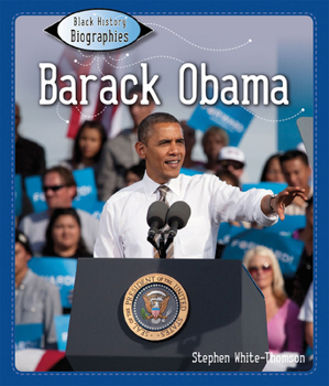 Library Binding Barack Obama Book