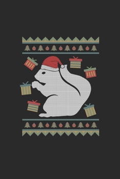 Ugly Christmas Squirrel: Graph Paper Notebook (6" x 9" - 120 pages) ~ Christmas Themed Notebook for Daily Journal, Diary, and Gift
