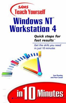 Paperback Sams Teach Yourself Windows NT Workstation 4 in 20 Minutes Book